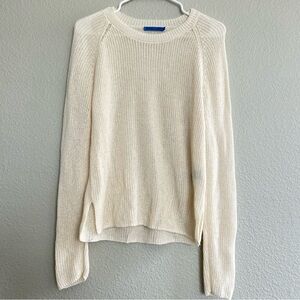 J. McLaughlin linen blend lightweight sweater